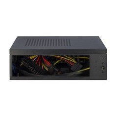 Inter-Tech JX-500 Mini ITX Case - Compact Design, No Power Supply, Sleek Black Finish - Perfect for Your Build!